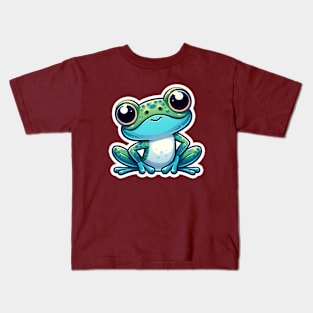 Kawaii Frog Kids T-Shirt